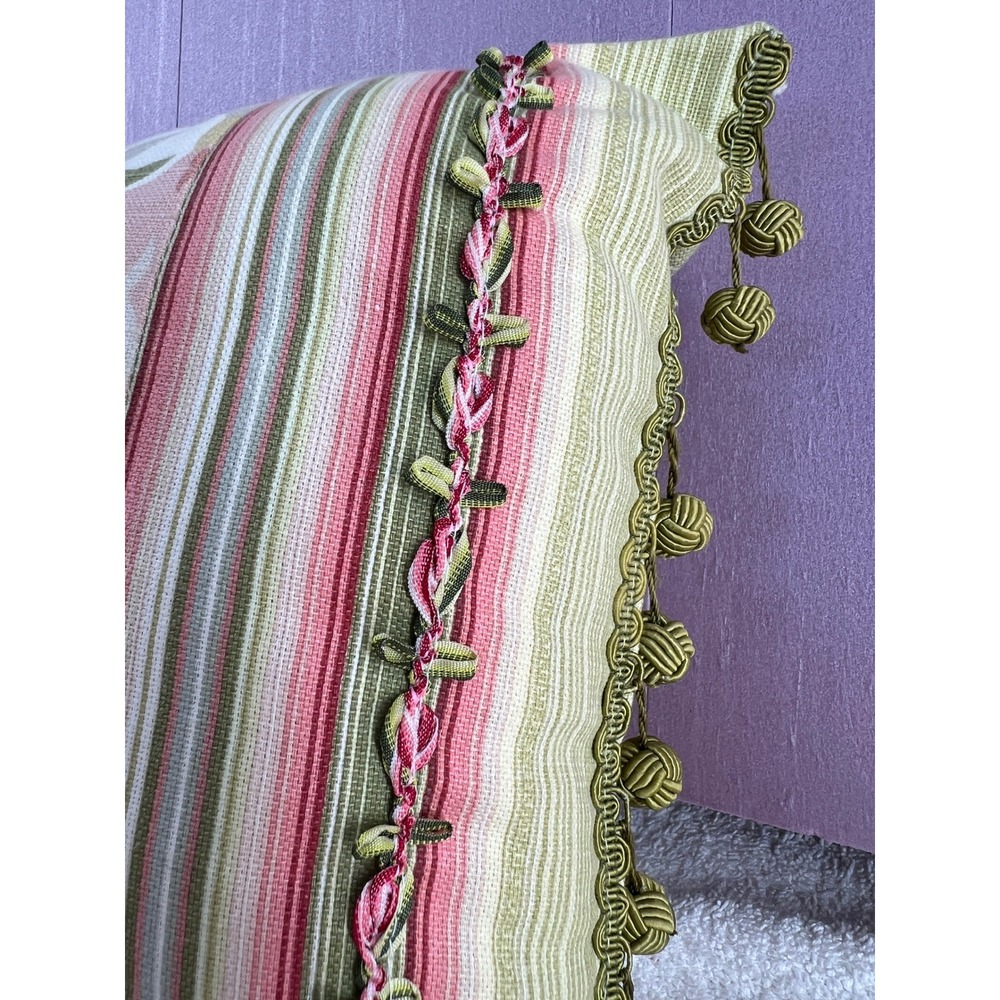 Vintage Romantic Floral‎ Pillow Set Embroidered Cottagecore French Country Decor - Picture 6 of 16